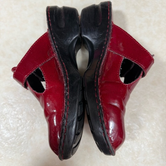 B.O.C Berry Patent Kalima Clog Red 8 - Picture 7 of 10